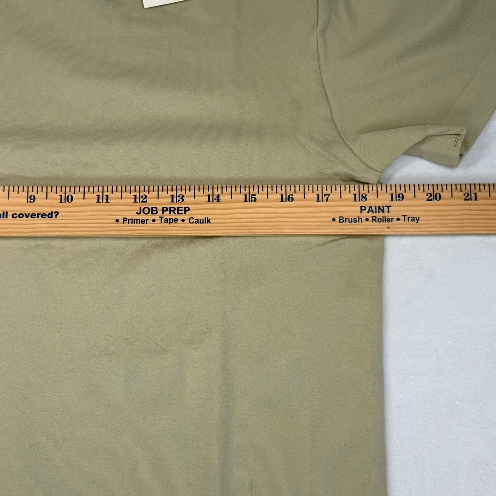 A New Day Womens T-Shirt‎ Green 1X Short Sleeve Fitted New - Picture 5 of 6